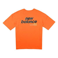 (WMNS) New Balance Athleisure Casual Sports Short Sleeve Orange NEA25012-ORG