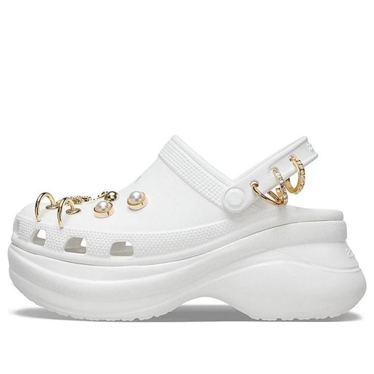 (WMNS) Crocs Clog Outdoor Classic Sports Sandals White 207389-103
