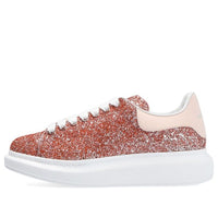 (WMNS) Alexander McQueen Oversized Glitter Sneaker 'Pink' 558944W4NC15530