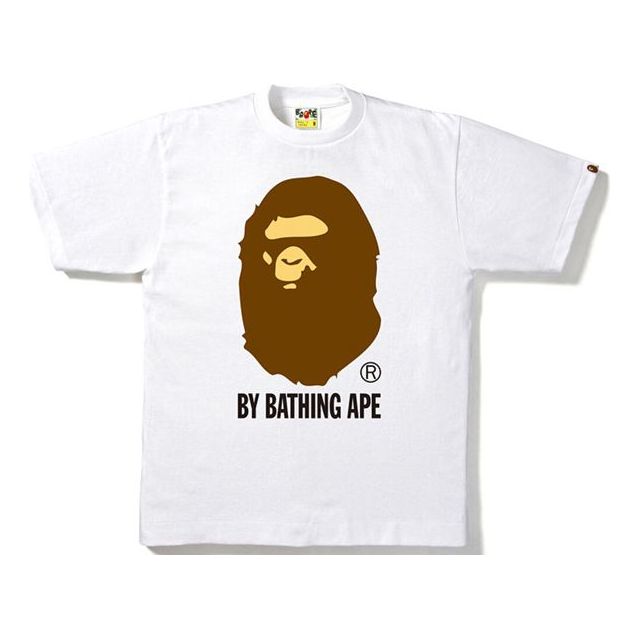 A Bathing Ape Head Logo T-Shirt 'White' BAPE-SS18-051