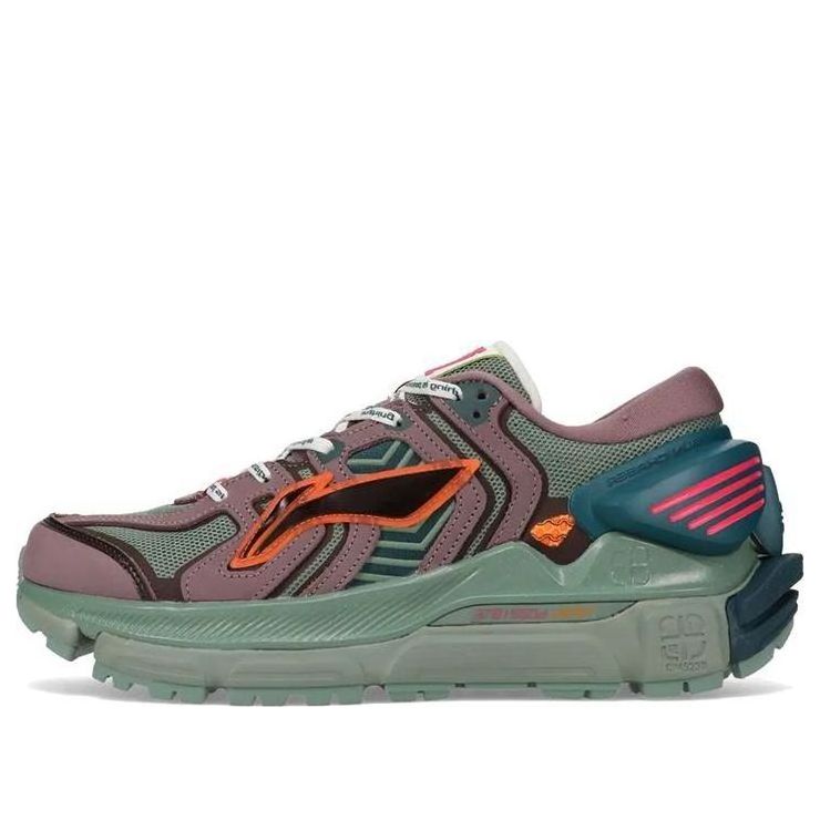 Li-Ning Sun Chaser 'Green Purple' ARZQ003-12