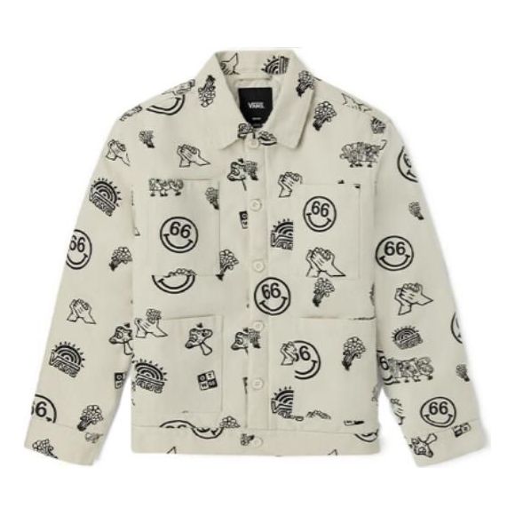 Vans Smile Jacket 'Beige' VN0A5H8K7DS