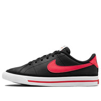 (GS) Nike Court Legacy Low-Top Sneakers Black/Red DA5380-004