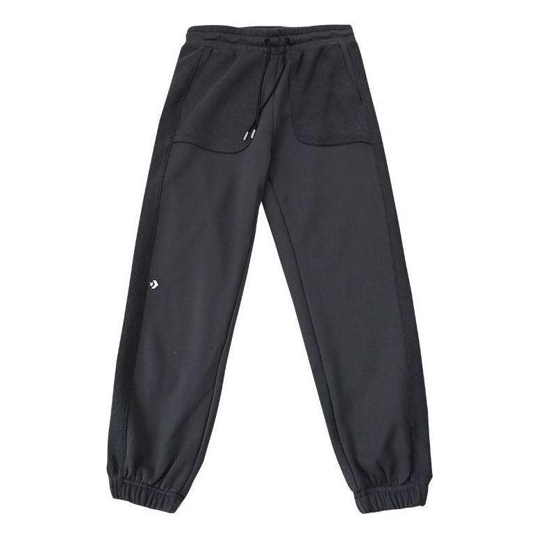Converse Loose Fleece Sweatpants 'Black' 10023521-A06