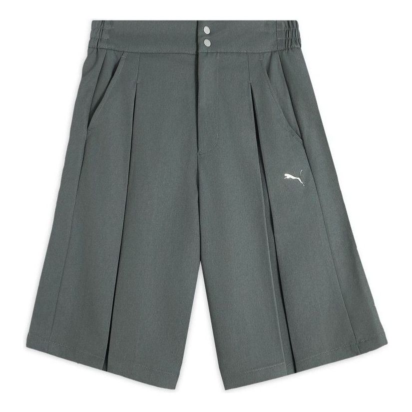 (WMNS) PUMA Dare To Shorts 'Mineral Gray' 633253-83