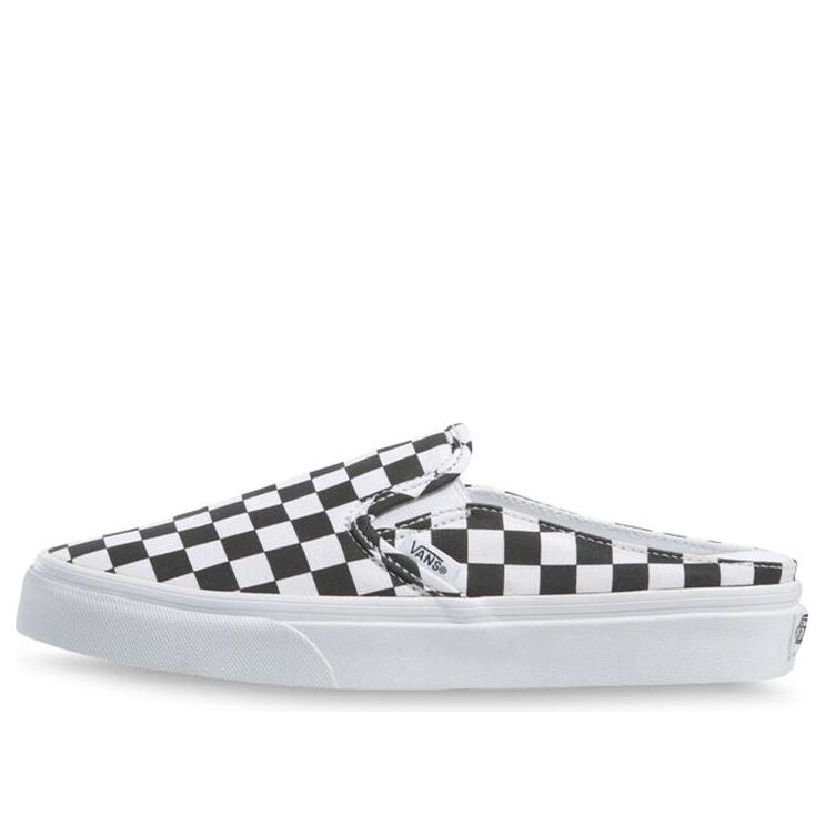 Vans Classic Slip-on Plaid Unisex White/Black VN0A4P3U5GU