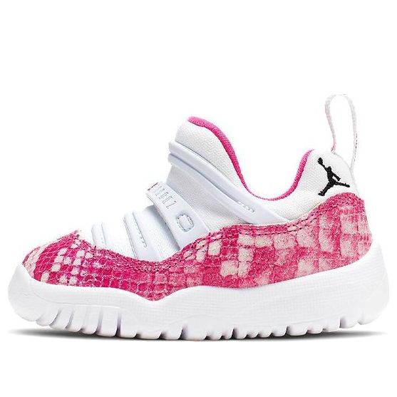 (TD) Air Jordan 11 Retro Little Flex 'Pink Snakeskin' BQ7104-106