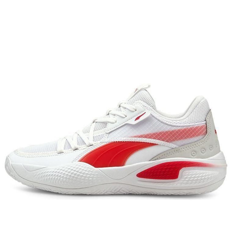 PUMA Court Rider Team 'White High Risk Red' 195660-01