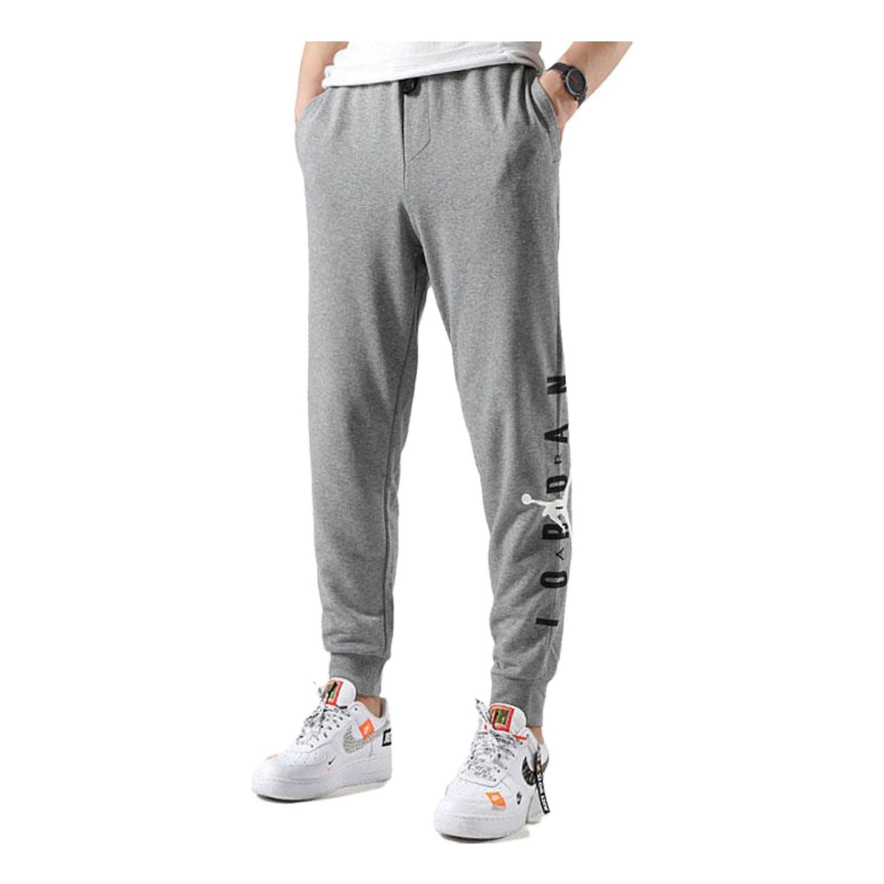 Air Jordan Big Logo Basketball Pants 'Grey' AR4787-091