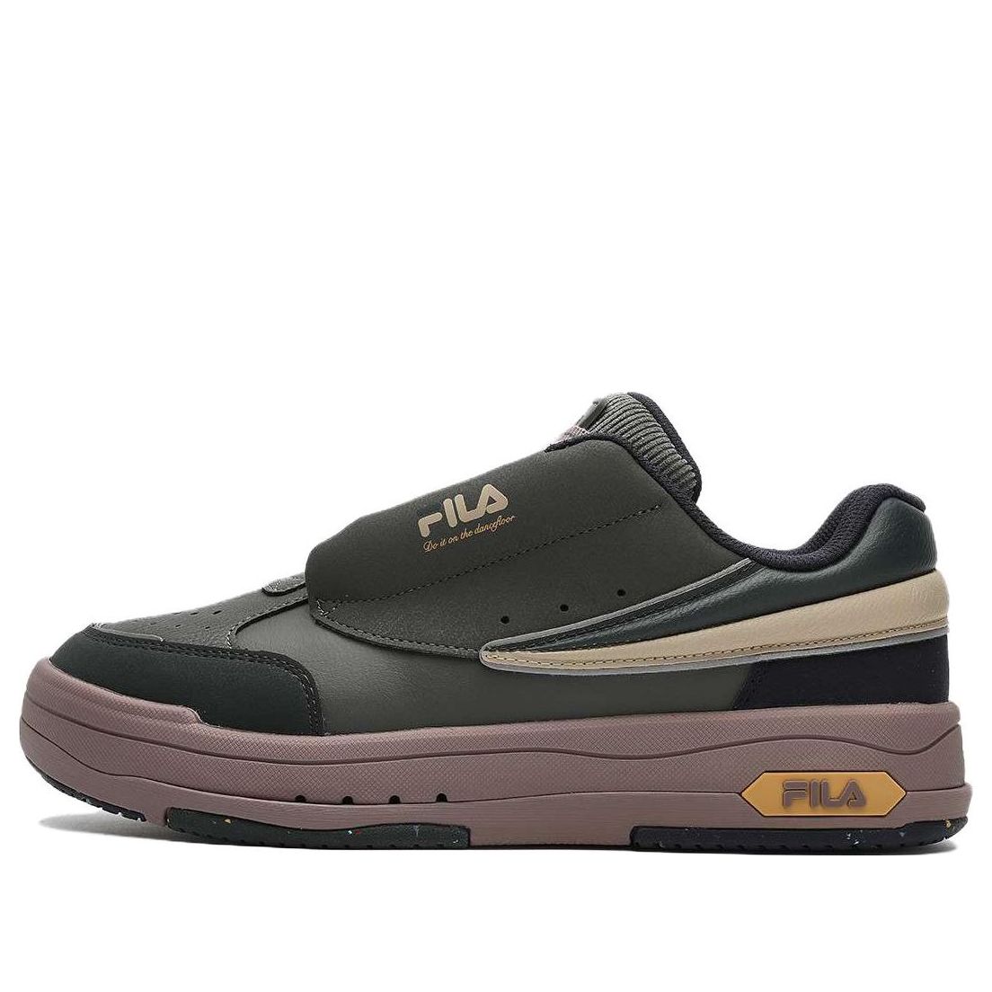 FILA MIX Skate Dance Shoes 'Grey Black Brown' F12M344201FCG