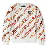 (WMNS) THE NORTH FACE Vanlife Logo Sweater 'White' NF0A5JW9-11P