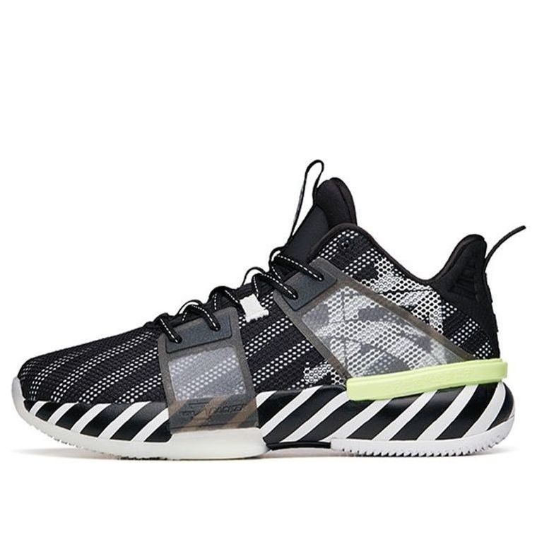 ANTA KT Shock The Game 5 Impact 1.0 Basketball Shoes 'Black White' 112131605-5