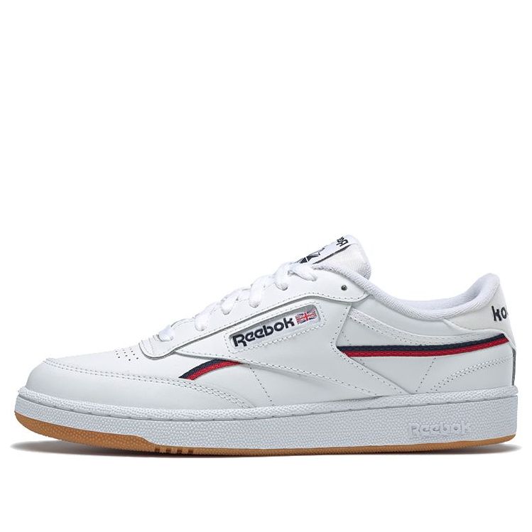 Reebok Club C 85 Black White Red Skate Shoes 'Black White Red' FW4299