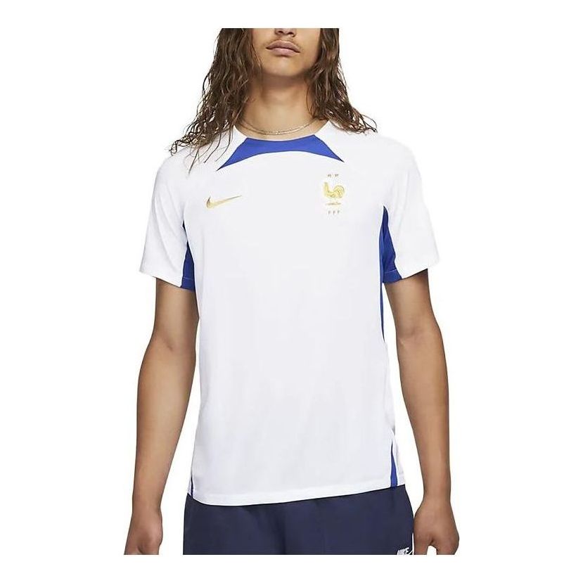 Nike France Strike Dri-FIT Training Jersey 'White' DH6444-102