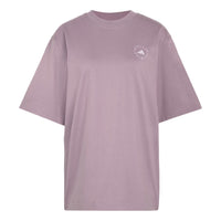 (WMNS) adidas x Stella McCartney Loose T-Shirt Asia Sizing 'Legacy Purple' KC8824