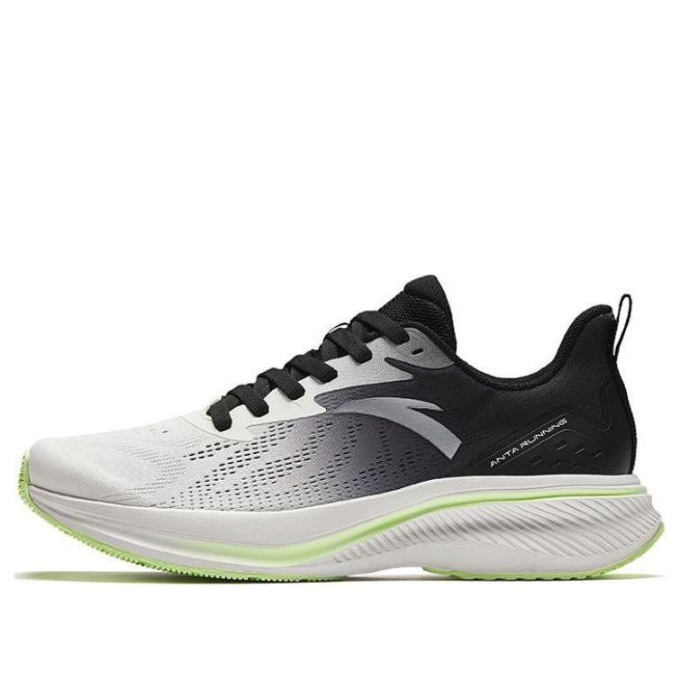 ANTA Run Series Sneakers 'White Black Green' 112425534-3