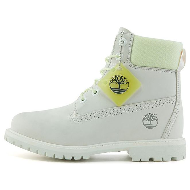 (WMNS) Timberland Premium 6 Inch Waterproof Wide Fit Boot 'Bright White Waterbuck' A2HYSW