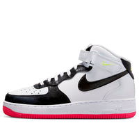 (WMNS) Nike Air Force 1 Mid Electric 'White Black Pink' FD0866-100