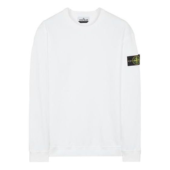 STONE ISLAND Crewneck Sweatshirt 'White' 771561720-V0001