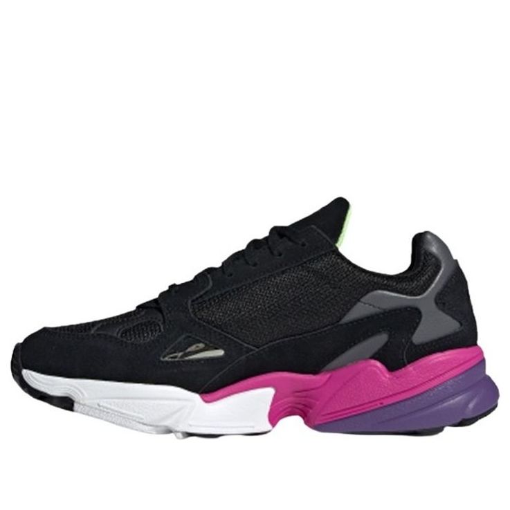 (WMNS) adidas Falcon 'Black Shock Pink' CG6219