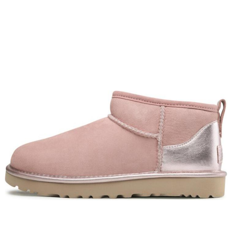 (WMNS) UGG Cassic Ultra Mini Shine 'Pink' 1123634-RSGRY