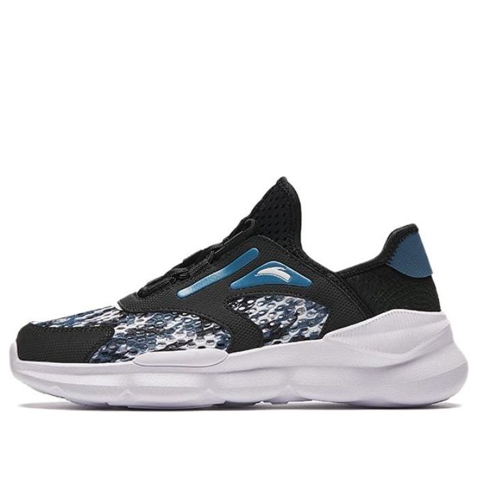 (GS) ANTA Running Series Sneakers 'Black Blue' A312428821-3