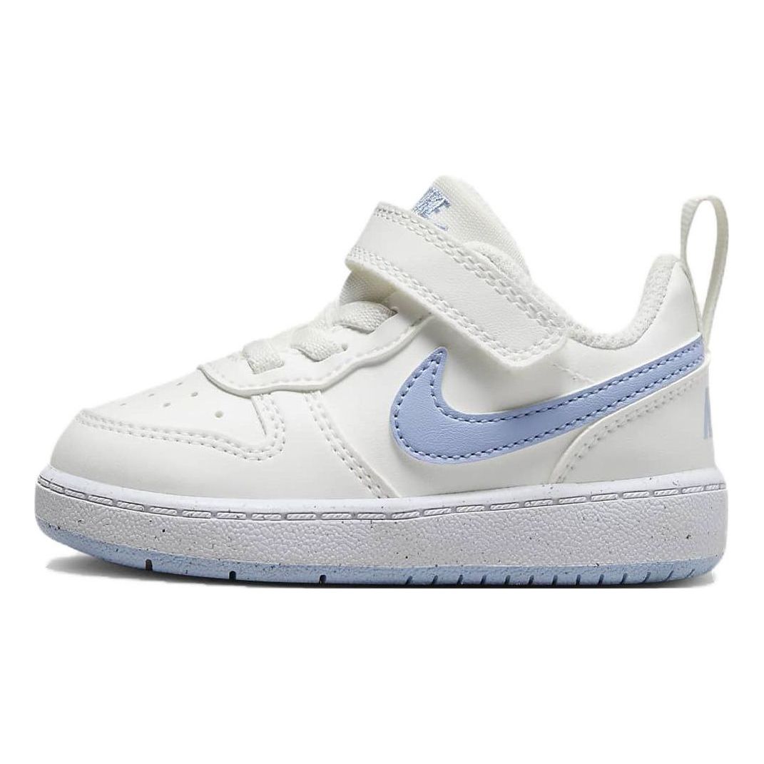 (TD) Nike Court Borough Low Recraft Shoes 'Summit White Cobalt Bliss' DV5458-103