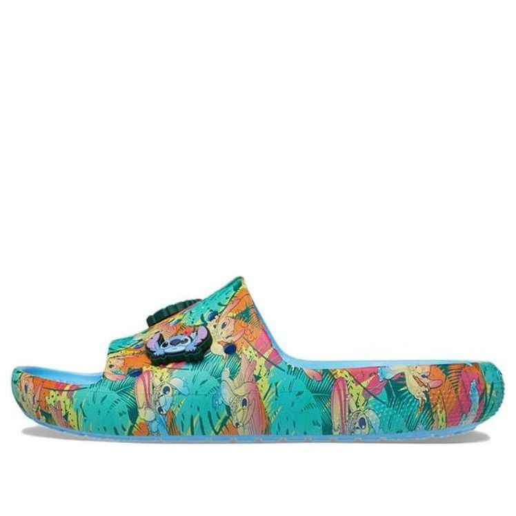 Crocs x Disney Stitch Classic Slides 'Blue Multi' 209788-4TB