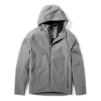 Men's Timberland waterproof Zipper Hooded Jacket Gray A29XA033