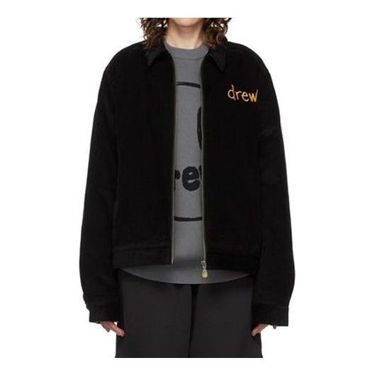Drew House Ssense Exclusive Painted Mascot Jacket 'Black' DH-C6362-PMBK