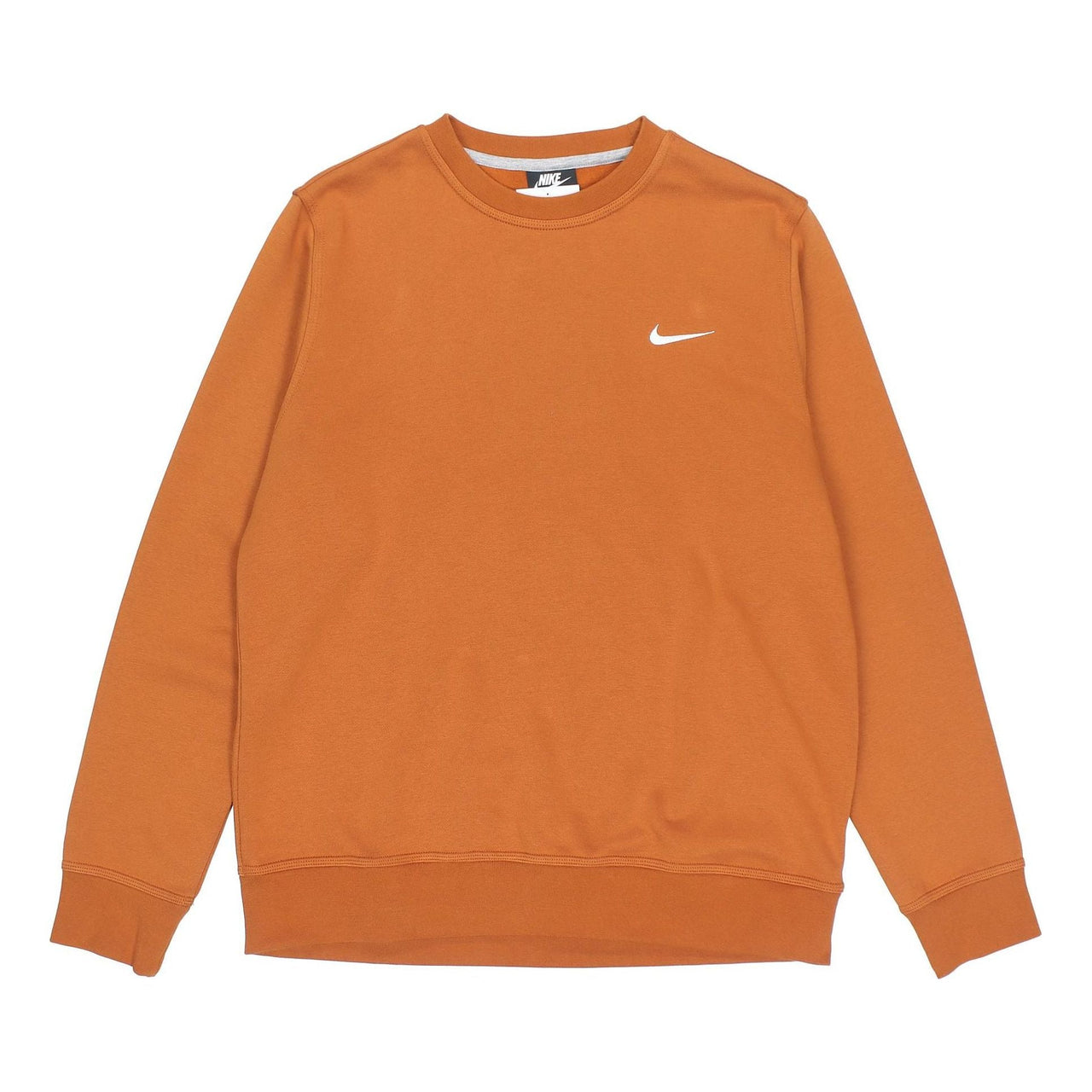 Men's Nike Fleece Lined Embroidered Small Logo Classic Sports Brown 916609-290
