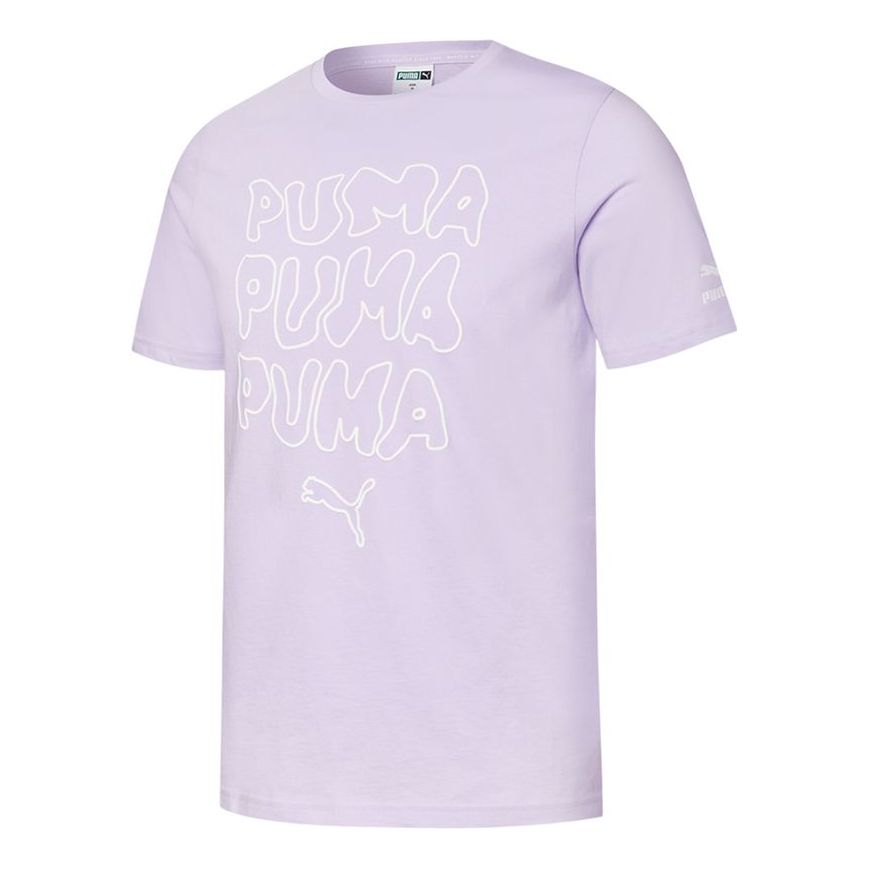 PUMA Summer Graphic T-Shirt 'Purple' 532612-16