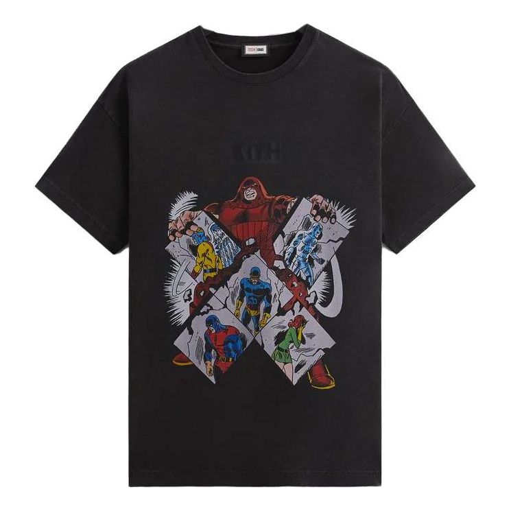 KITH x Marvel X-Men Juggernaut Vintage Tee 'Black PH' KHM031441-00