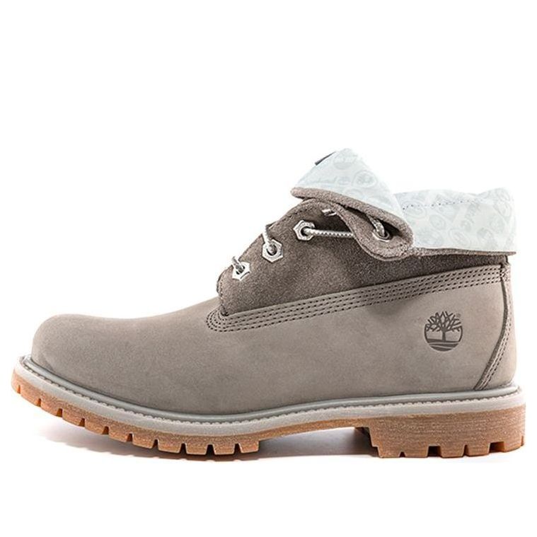 (WMNS) Timberland Roll Top Boots Basic 'Medium Grey with Light Grey' A44S3W