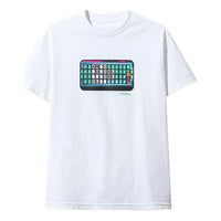 ASSC Keyboard Pattern Short Sleeve Unisex White ASC191TE19S10-WHI