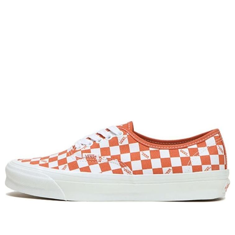 Vans OG Authentic LX 'Mecca Orange Checkerboard' VN0A5FBD0HL