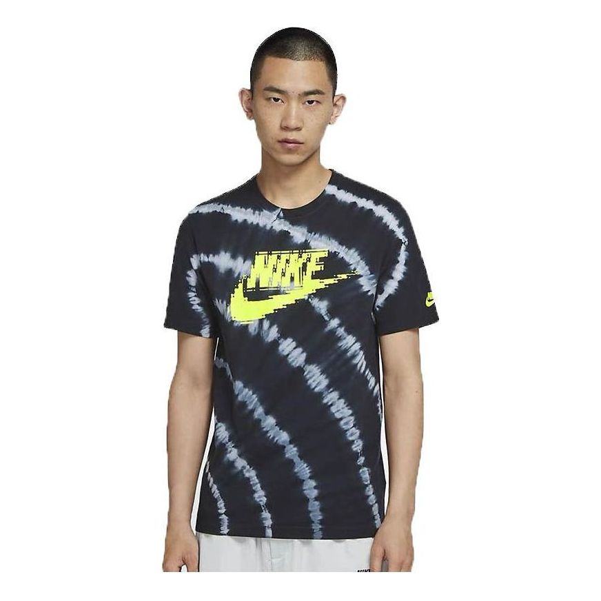 Nike Sportswear Tie-Dye T-Shirt 'Black' CU6929-043