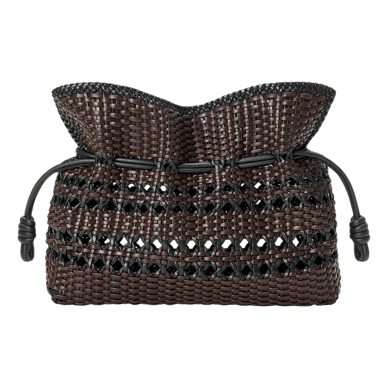 (WMNS) Loewe Medium Flamenco Clutch 'Black Brown' A411FC1XDN-1103