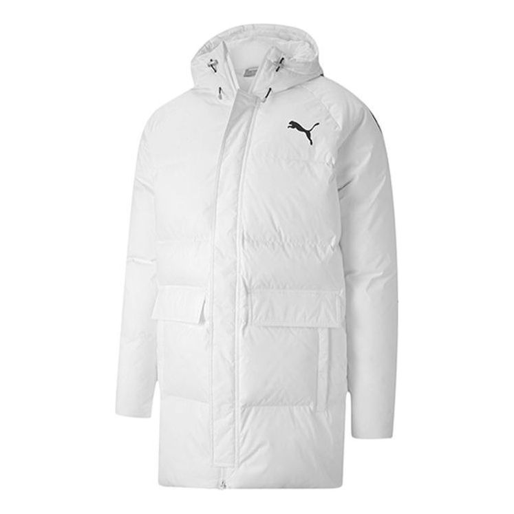 PUMA Solid Down Jacket 'White Black' 585513-02