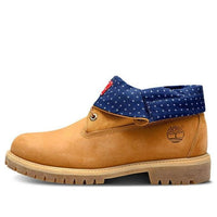 Timberland Roll Top Wide Fit Boots Basic 'Wheat Blue' 6723BW