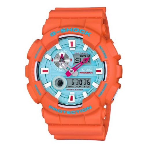 CASIO G-Shock Analog-Digital 'Orange' GAX-100X-4A