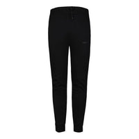 adidas neo M Esntl 3S Contrasting Colors Stripe Sports Pants Black FP7449