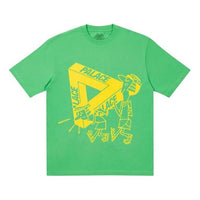 PALACE Chest Logo Round Neck Short Sleeve Unisex Green P20TS079