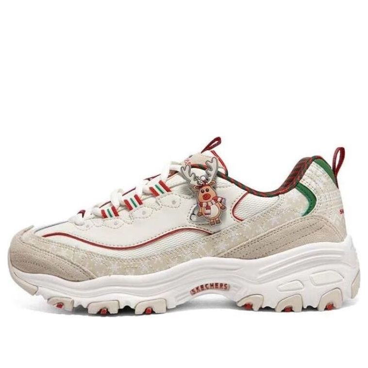 (WMNS) Skechers D'Lites 1.0 'Christmas Edition - Natural Multicolor' 150037-NTMT