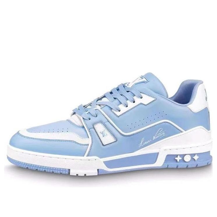LOUIS VUITTON LV Trainers 'Sky Blue' 1AAHSJ