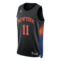 Nike Dri-FIT NBA Jalen Brunson New York Knicks 2025/26 Statement Edition Swingman Jersey 'Black' HM4878-010