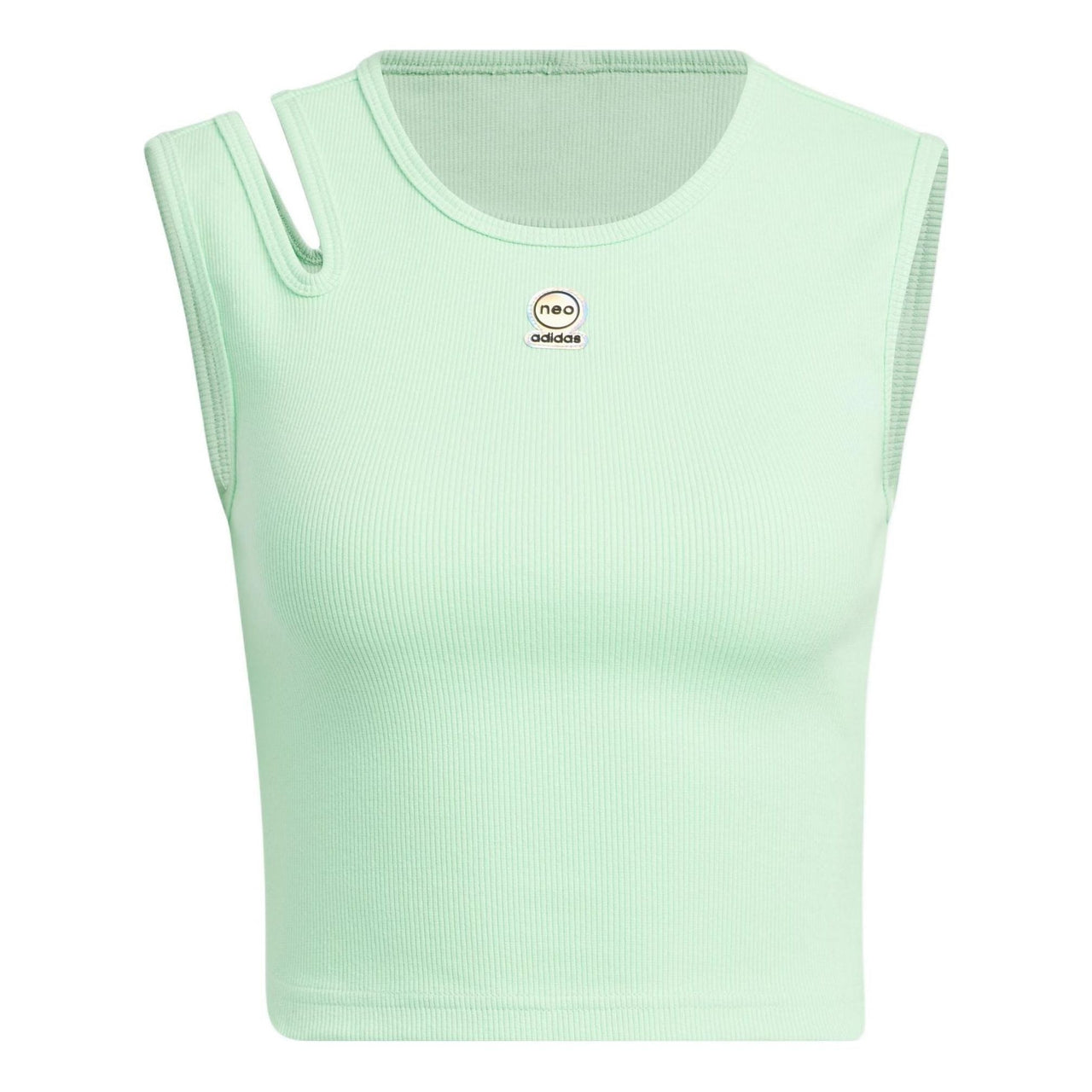 (WMNS) adidas Basketball Series Solid Color Logo Patch Vest 'Green' HN0032