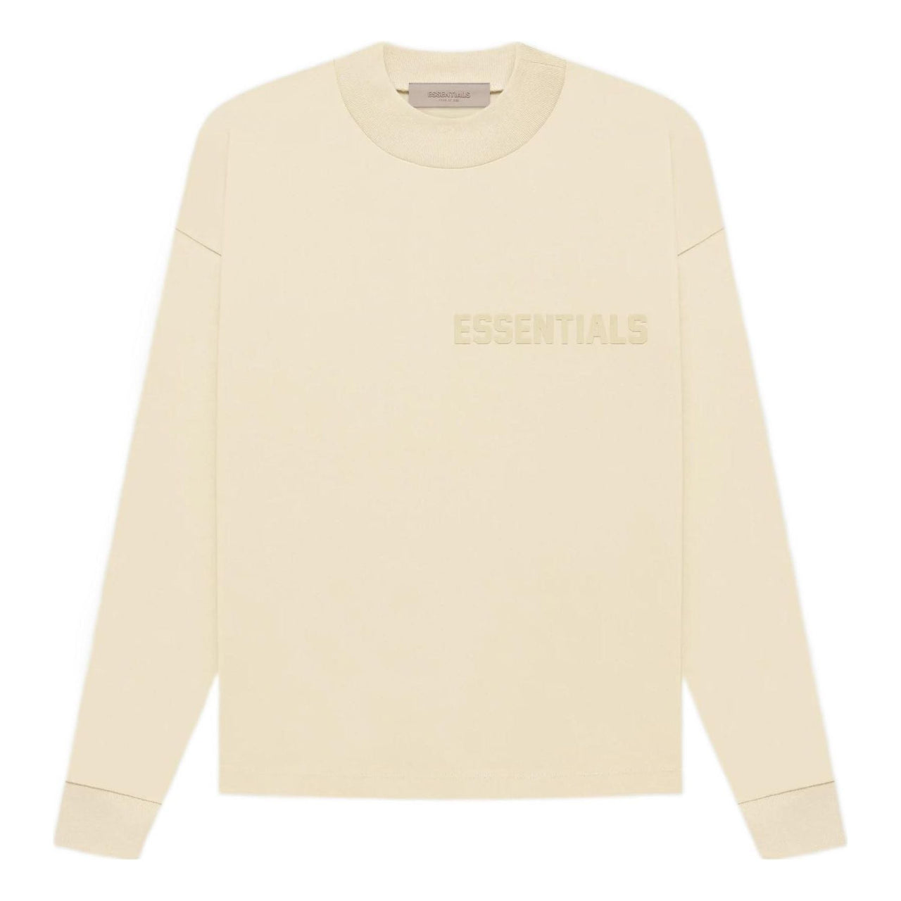 Fear of God Essentials FW22 Long Sleeve Tee 'Egg Shell' FOG-FW22-258