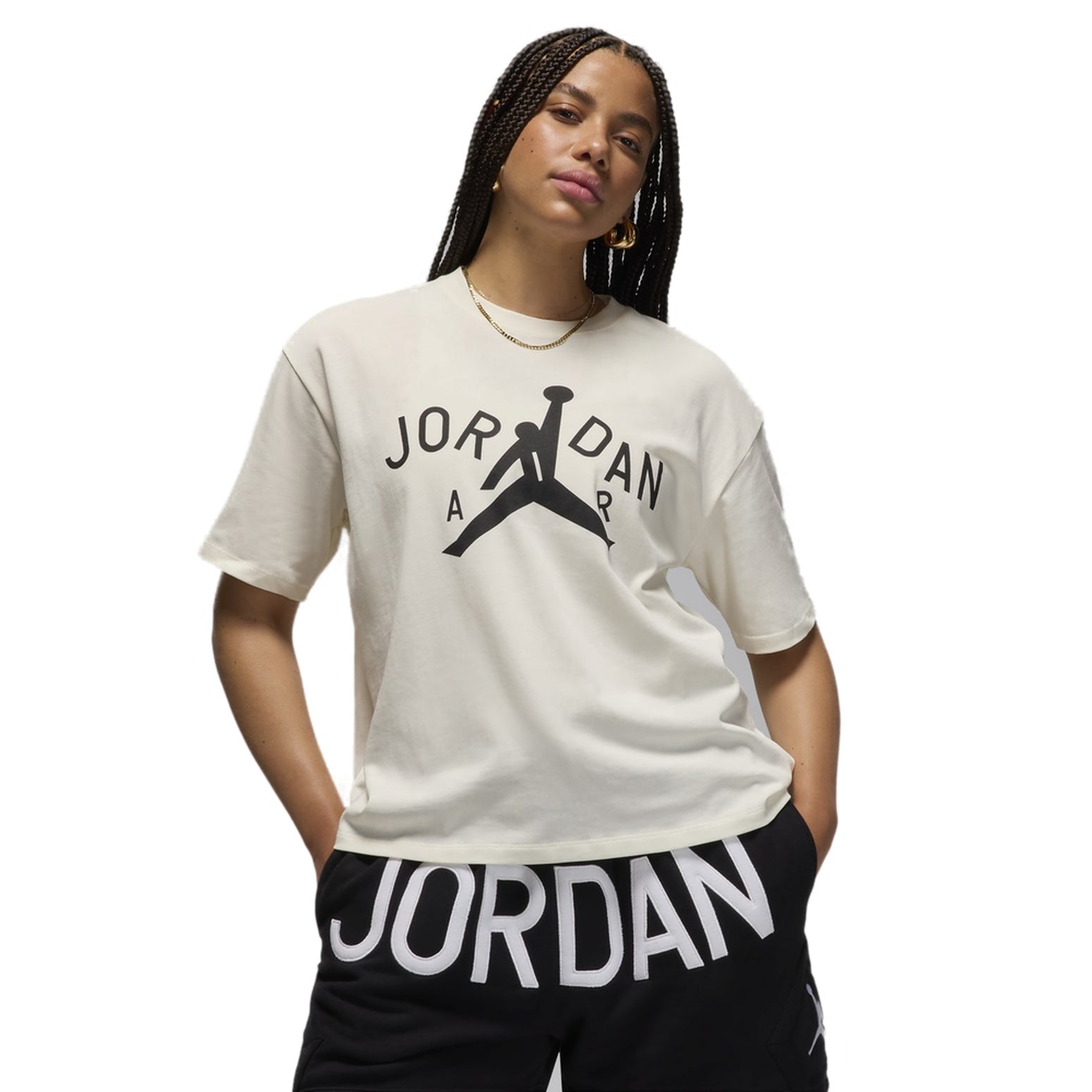 Air Jordan x Nina Chanel Abney Tee 'Cream' FZ7524-133