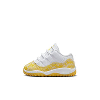 (TD) Air Jordan 11 Retro Low 'Yellow Snakeskin' 645107-107